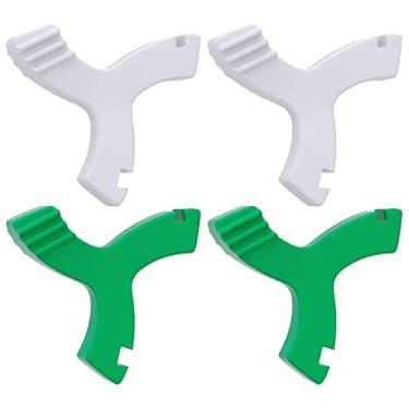 Imagem de Mastigadores para Alinhador Invisalign DLENP 4 peças em forma de Y Bandejas Invisalign Assentos, Mastigadores Dentários Ortodônticos (2 peças sem perfume, 2 peças perfumadas de menta)