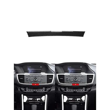 Imagem de JEZOE Guarnição de capa de carro adesivos 3D decorativos acessórios de estilo de fibra de carbono, para Honda Accord 2013 2014 2015 2016 2017