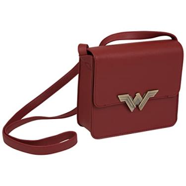 Imagem de Bioworld Bolsa tiracolo da Mulher Maravilha, Vermelho