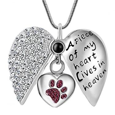 Imagem de CNBPIC Uma Peça Do Meu Coração Vive Pingente Colar Joias