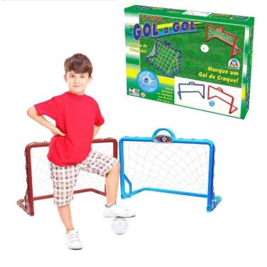Jogo Futebol De Mesa Game Chute 2 Em 1 BrinqueMix Brinquedo
