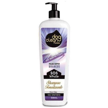 Imagem de Shampoo Tonalizante Sos White 500ml Dog Clean