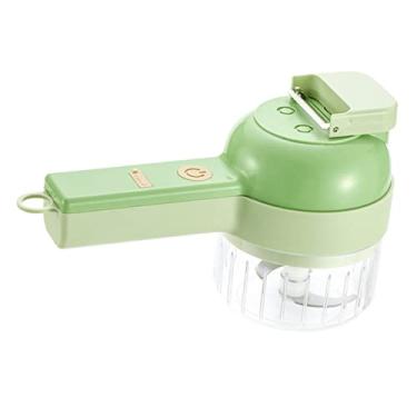 Imagem de Luxshiny 1 Conjunto Espremedor De Alho De Mão Picador De Alho Sem Fio Ferramenta De Alho Espremedor De Alho De Aço Inoxidável Moedor Portátil Alho Elétrico Mini Pimenta Preta Pc Bebê