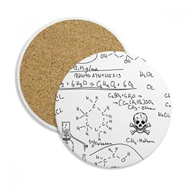 Imagem de Calculus Caneca Coaster Experiment de Química Orgânica com Proteção de Mesa Pedra Absorvente