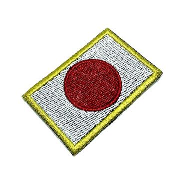 Imagem de BP0058T 11 Bandeira Japão Patch Bordada Termo Adesivo Costura