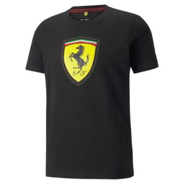Imagem de Camiseta Puma Ferrari Race Colored Big Shield Masculina