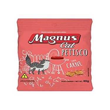 Imagem de Petisco Para Gatos Magnus Cat Sabor Carne 40g
