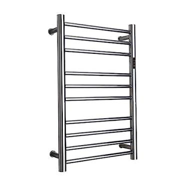 Imagem de Aquecedor de Toalhas Elétrico Rack de Aço Inoxidável 304 Controle de Temperatura Do Banheiro Trilho Toalheiro De Secagem Montado Na Parede para RV Camper,A,780 * 500 * 120mm