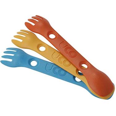 Imagem de UCO Mini Spork Camping Combo Colher-Garfo Utensílio para Crianças, Pacote com 3