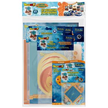 Imagem de Kit Festa Dragonball Só Um Bolinho Festa Pronta 89 Peças