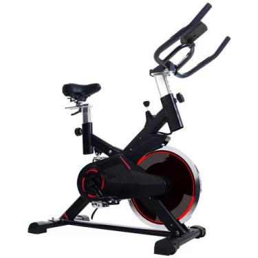 Imagem de Bicicleta Bike Ergométrica Embralumi Exercício Spinning Ajustável Mecâ