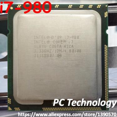 Imagem de Processador Intel Core Original  i7 980  3.33GHz  6-Core  12M Cache  CPU LGA1366  130W  Frete