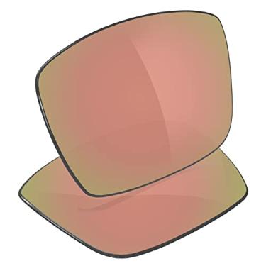 Imagem de Galvanic Lentes de substituição para óculos de sol Oakley Gascan – Blush Gold Polarizadas