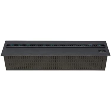 Imagem de Lareiras elétricas Lareira elétrica Lareira de atomização a vapor 3D Lareira doméstica Simulação de sala de estar Lareira elétrica de chama Lareira elétrica embutida Gabinete central Lareira