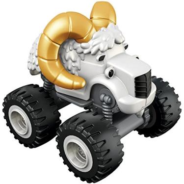 Imagem de Blaze y los Monster Machines - Veículo básico camião longes cornos (Mattel CKK64)