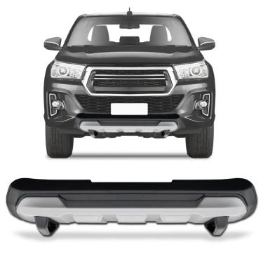 Imagem de Overbumper Hilux 2019 2020 Front Bumper Preto Dfender
