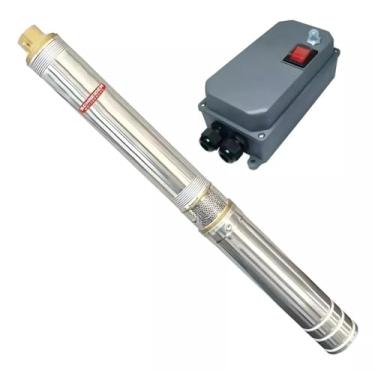 Imagem de Bomba Submersa Schneider Caneta Poço 1,5cv + Painel Box (110, Volts)