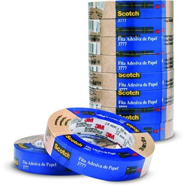 Imagem de Scotch, 3M, Fita de Empacotamento, Papel Liso, 24mm x 50m, 8 rolos