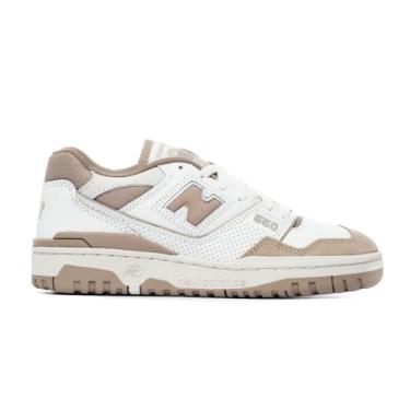 Imagem de New Balance Tênis masculino 550, Branco, marrom, 36