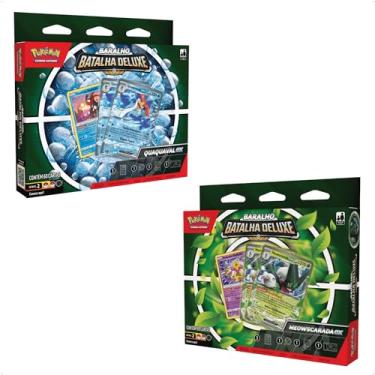 Imagem de Pokémon - Deck de Batalha Deluxe - Meowscarada e Quaquaval