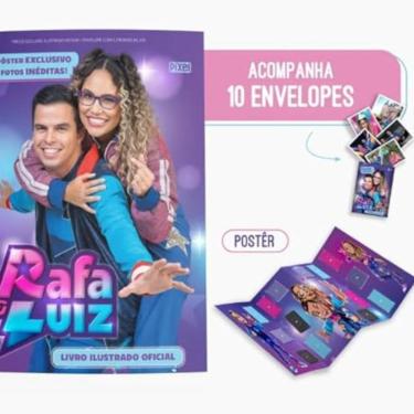 Imagem de Álbum oficial Rafa &amp; Luiz + 10 envelopes de figurinhas