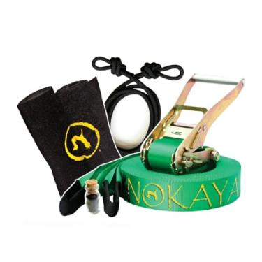 Imagem de Kit Slackline Completo 10m Profissional - Nokaya Slackline