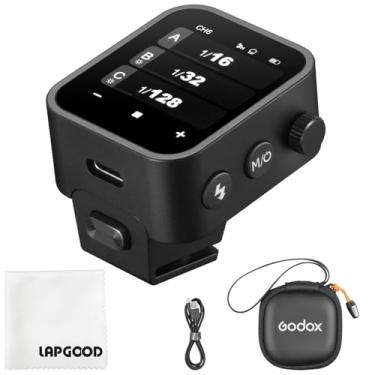 Imagem de Godox X3-S: Disparador de Flash Sem Fio TTL para Câmeras Sony, Tela OLED Sensível ao Toque, Carregamento Rápido