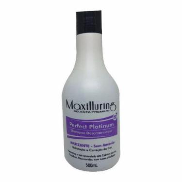 Imagem de Shampoo Desamarelador Perfect Platinum-Maxilluring 500ml - Luminositta