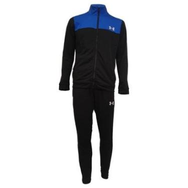 Imagem de Agasalho Under Armour Emea Tracksuit Masculino - Preto e Azul-Masculino
