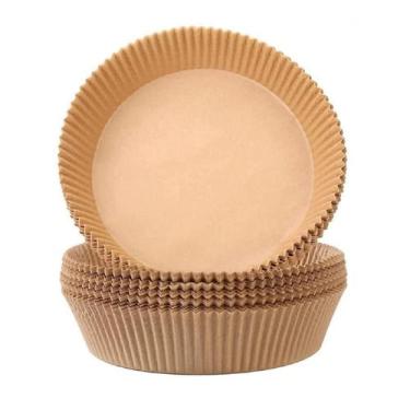 Imagem de Forro Papel Descartável Para Airfryer Fritadeira Kit 300 Pçs - Kehome