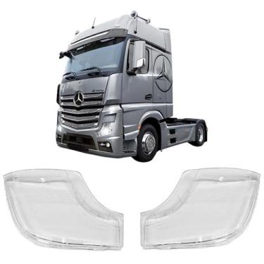 Imagem de Lente Farol Principal Mercedes Actros Mp4 - Par Completo - LNG, ACTROS