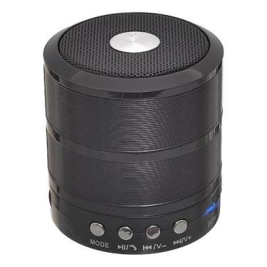 Imagem de Caixinha De Som Grasep D-Bh887 Portátil Com Bluetooth Preto