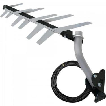 Imagem de Antena Externa TV 2 em 1 UHF/HD com Cabo Exclusivo FULL HD DTV-1500 Aq