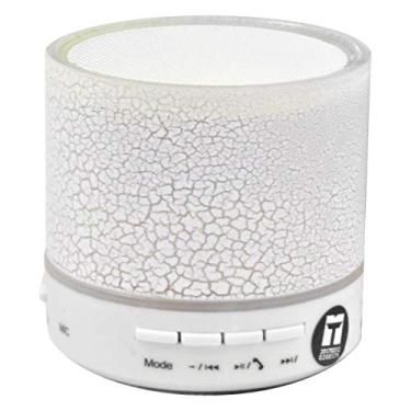 Imagem de Caixa de som Bluetooth com iluminação Led CS-A12BT - EXBOM - Rosa