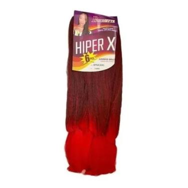 Imagem de Cabelo Jumbo Jumbão Hiper X Kanekalon Tranças Braids Box - HiperX, cor