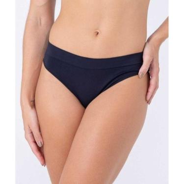 Imagem de Calcinha sem costura modelo biquini em microfibra