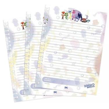 Imagem de Refil de Folhas para Cadernos DAC SMART Colegial Divertida Mente 2 com
