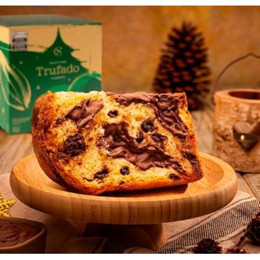 Imagem de Panettone Cacau Show Clássico de Chocolate ao Leite 420g (Chocolate)