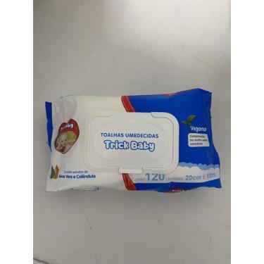 Imagem de Lenço Umedecido Infântil Trick Baby 120 Unidades