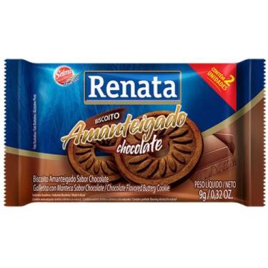 Imagem de Biscoitos Amanteigados Sache Renata Chocolate Leite - 160 Un