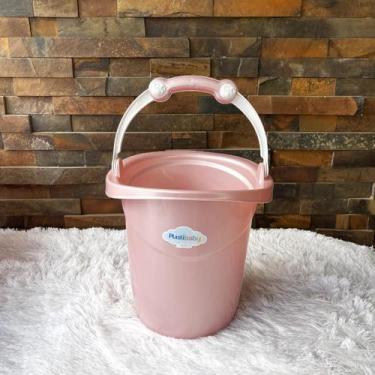Imagem de Balde 11 Litros infantil de Lavar Roupa ou Ofuro banho Bebe Livre de B