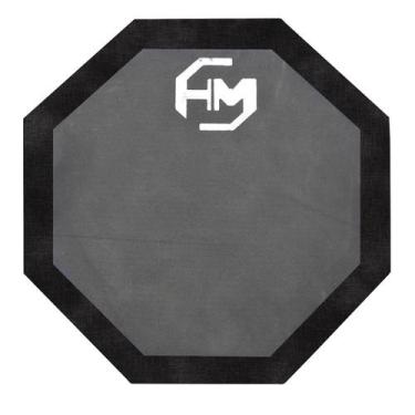 Imagem de Pad Estudo Bateria Praticável de Treino HM Preto 12 Pol - HM DRUMS