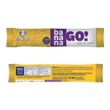 Imagem de Barra Tia Sônia Banana Go Nibs de Cacau 22g