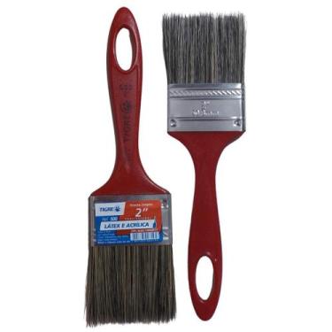 Imagem de Pincel Trincha Pintura Parede Artesanato Medidas Latex - Tigre