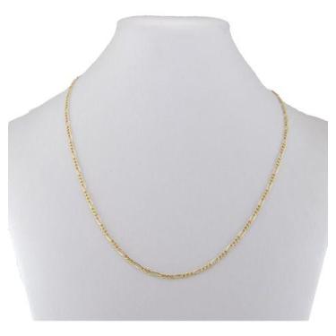 Imagem de Colar Masculino Ouro 18k 750 Grumet 3x1 2.4 60 Cm Garantia - JOIE JOIA