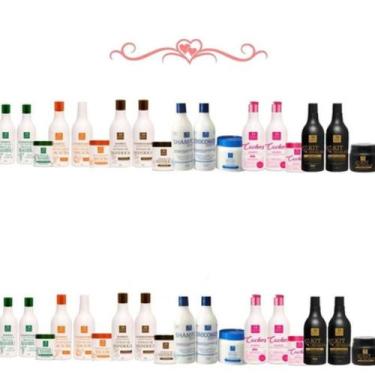 Imagem de Combo 2 Kits Home Care Hboni 3*500ml Shampoo, Condicionador e Máscara 