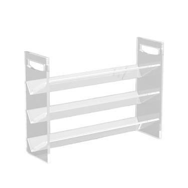 Imagem de Ioensy Prateleira de temperos de acrílico, suporte para temperos, organizador de gavetas de temperos, solução de armazenamento de cozinha, organizador de