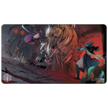 Imagem de Ultra PRO - Critical Role Mighty Nein Card Playmat - Protect Your Cards During Gameplay from Scuffs & Scratches, Perfect as Oversized Mouse Pad for Gaming & Desk Mat