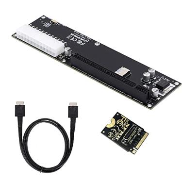 Imagem de NFHK PCI-E 3.0 M.2 M-Key para Oculink SFF-8612 SFF-8611 Adaptador host para placa gráfica externa GPD Win Max2 e SSD