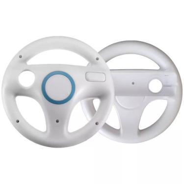 Imagem de Volante Para Nintendo Wii e Wii U Branco - TechBrasil